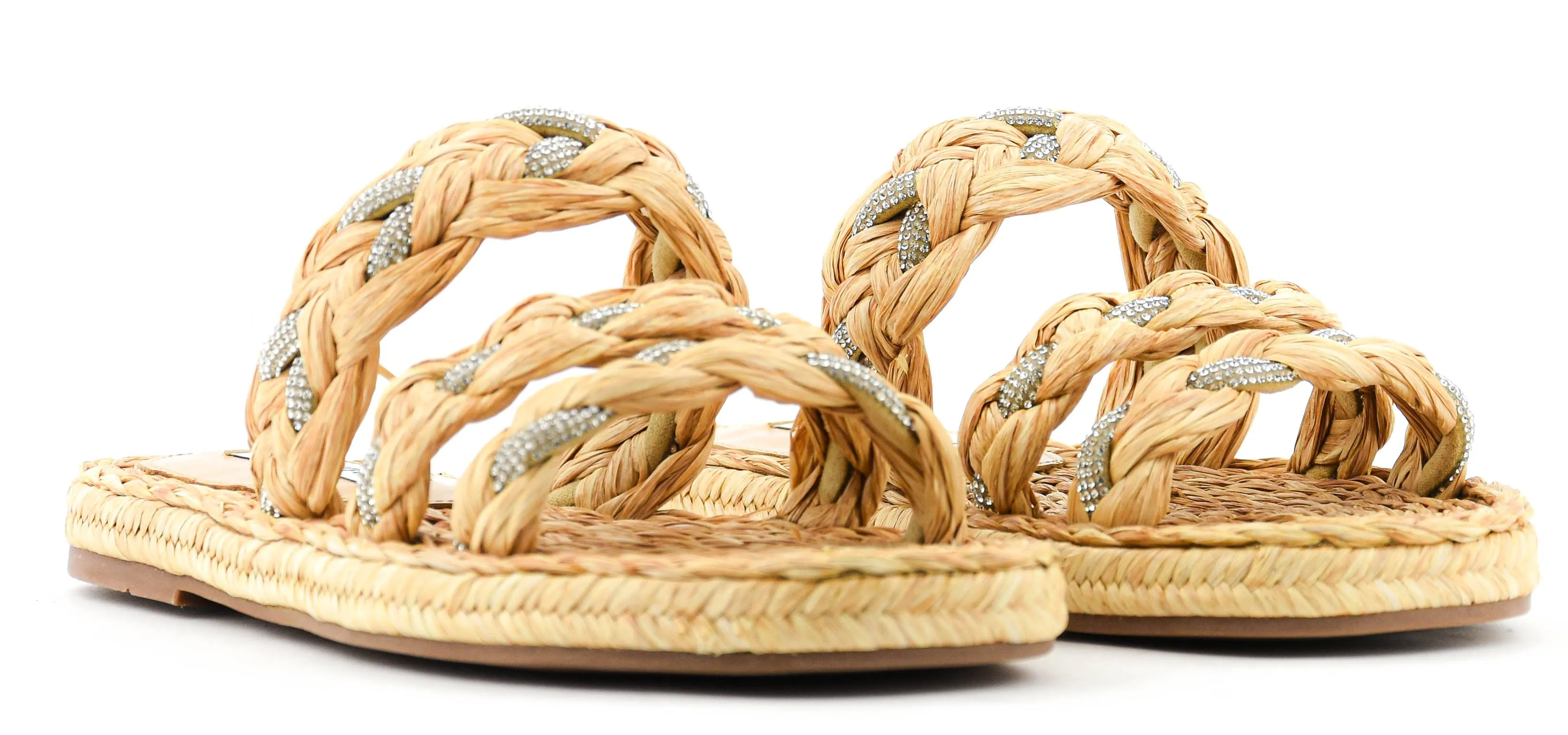 AQUAZZURA COSTIERA ESPADRILLE FLAT