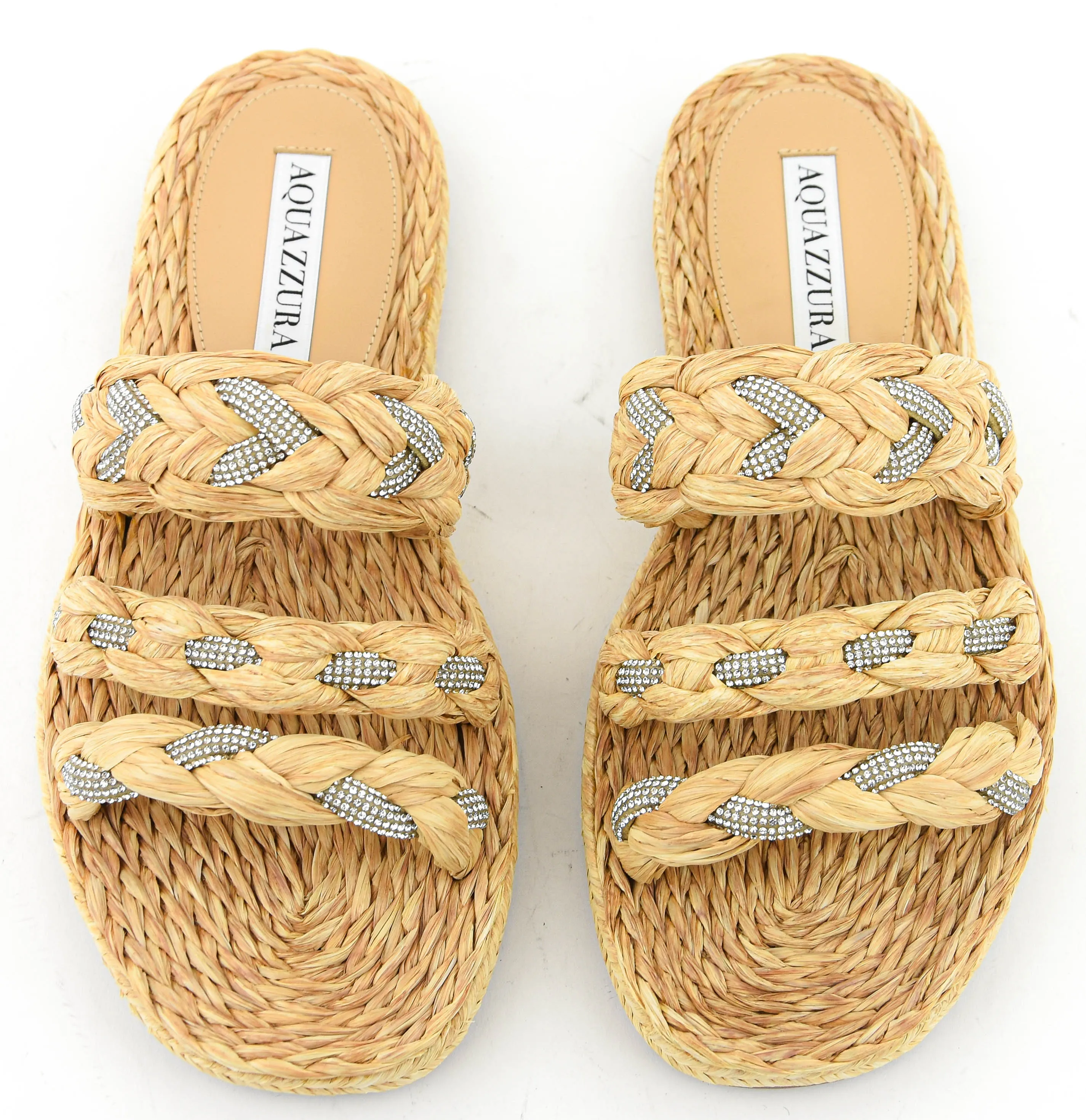 AQUAZZURA COSTIERA ESPADRILLE FLAT