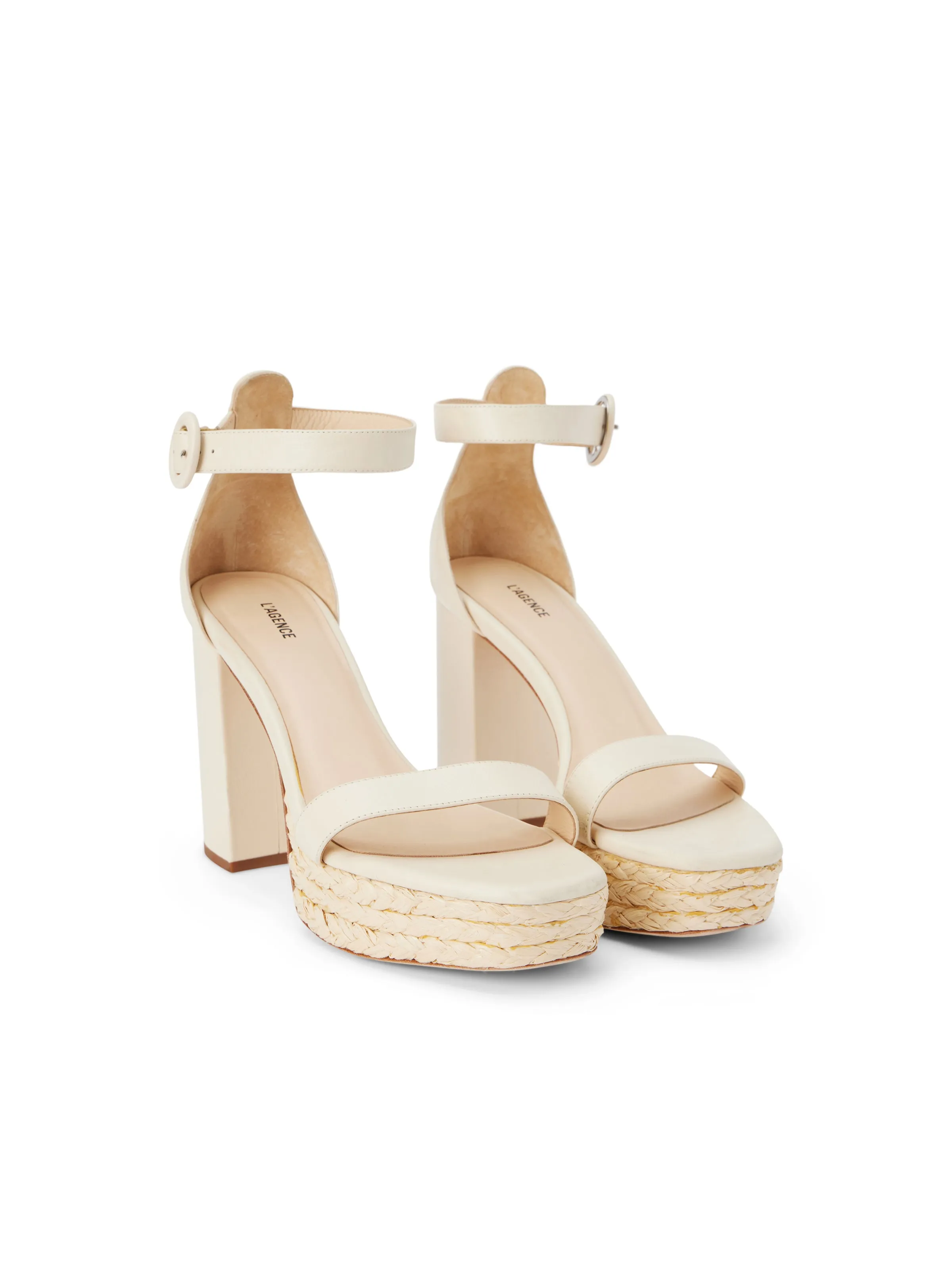 Avia Leather Platform Sandal