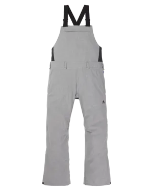 Burton Men's Snowdial 2L Bib Snow Pants - Sharkskin