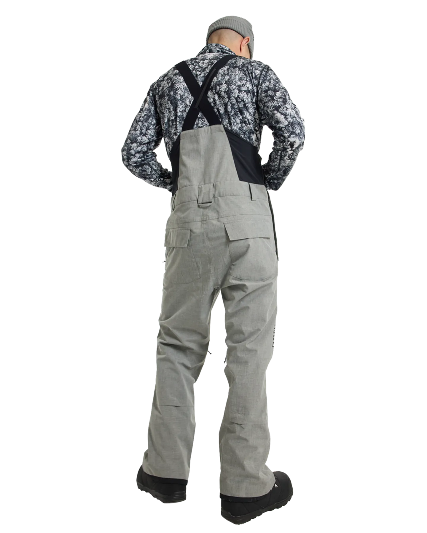 Burton Men's Snowdial 2L Bib Snow Pants - Sharkskin