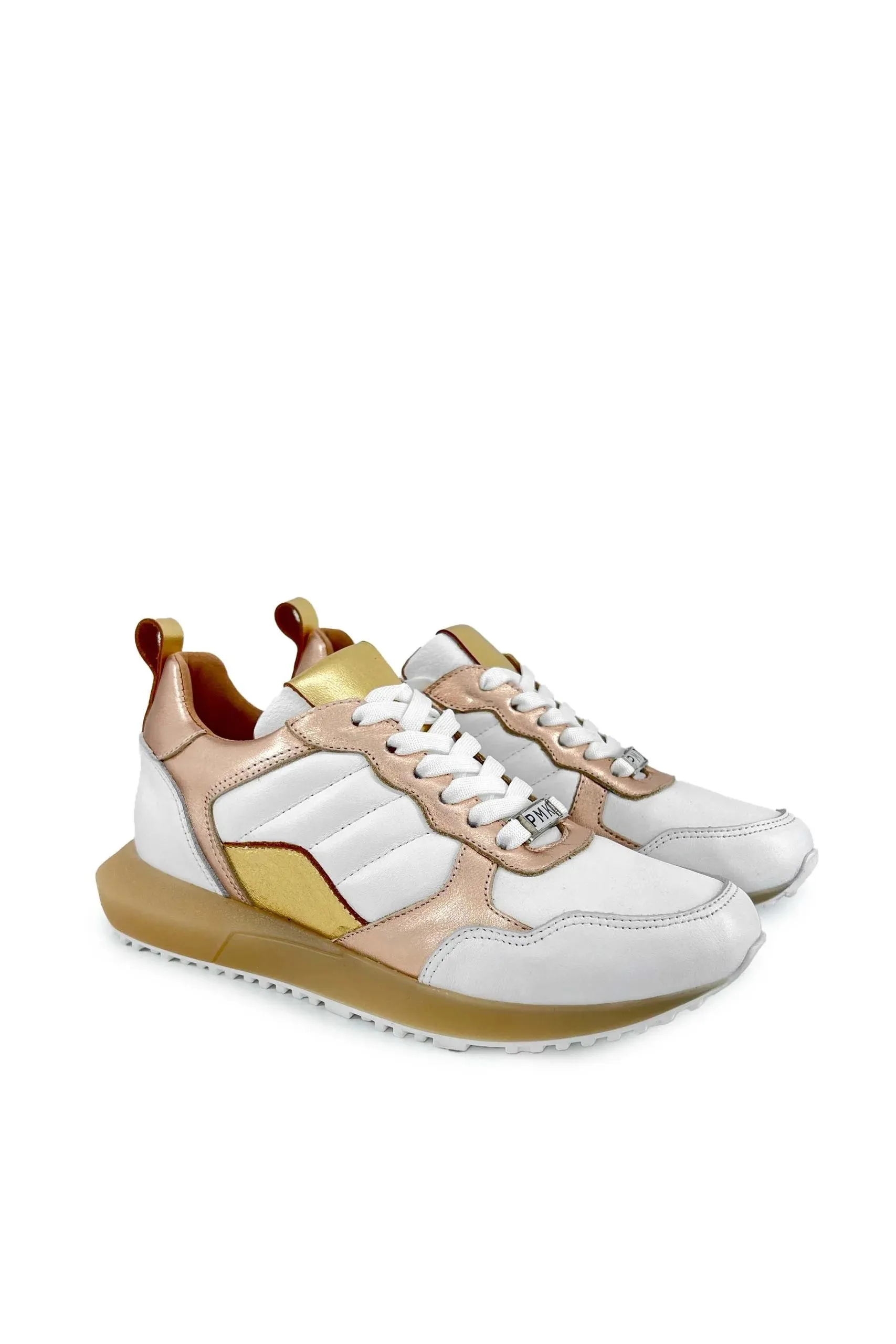 CB Lumen Sneakers - White/Gold/Rose