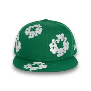 Denim Tears New Era Cotton Wreath Hat 59/50 - Green