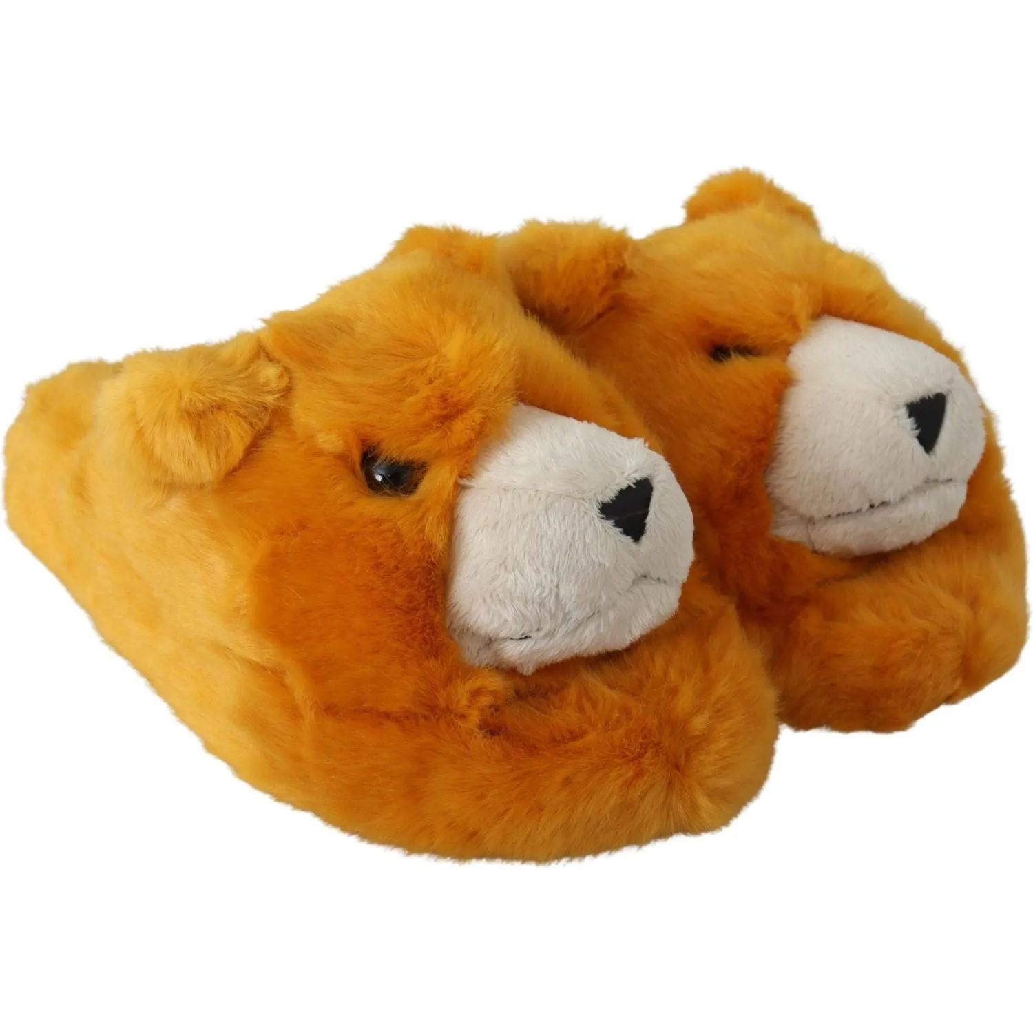 Dolce & Gabbana Sunshine Yellow Lion Slippers