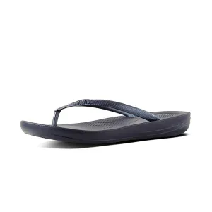 Fitflop Womens Iqushion Ergonomic Flip Flops |E54-399| Midnight Navy