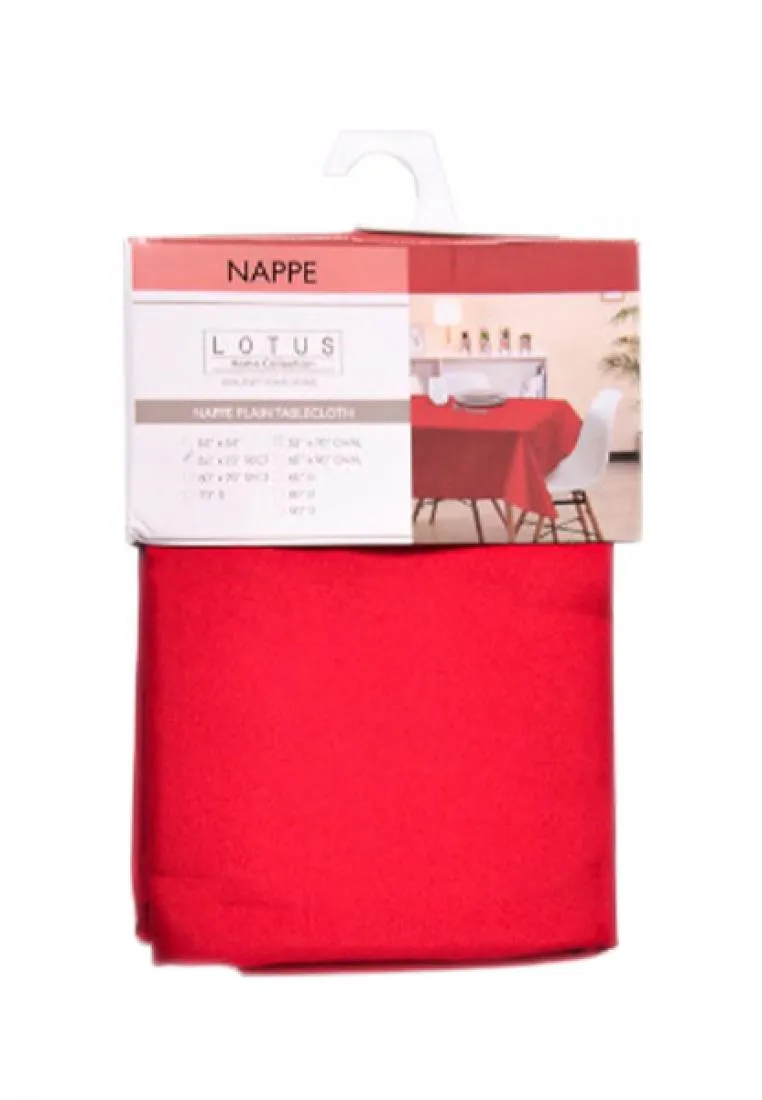 Lotus Home Collection Round Table Cloth Nappe 70"