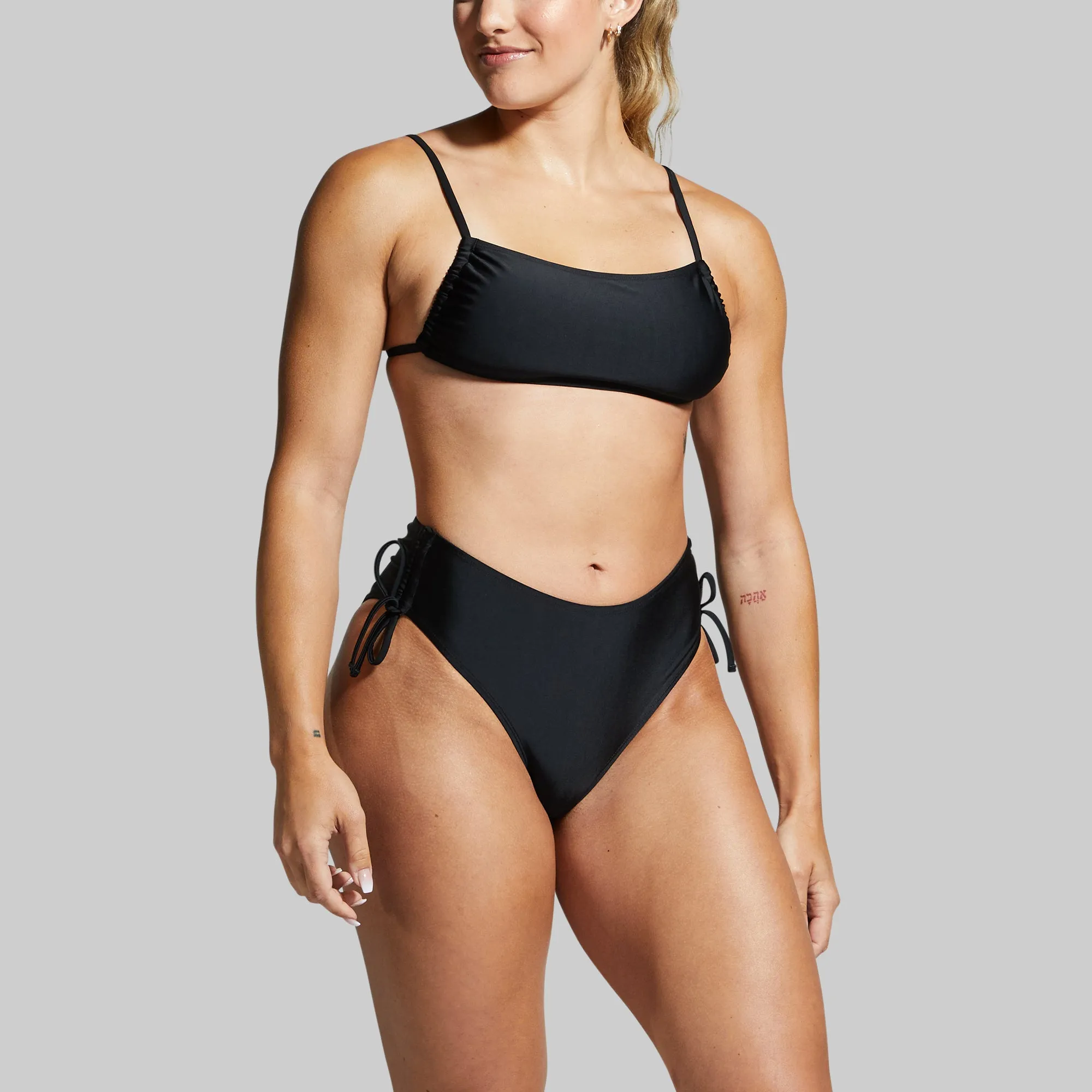 Making Waves Bikini Bottom (Black)