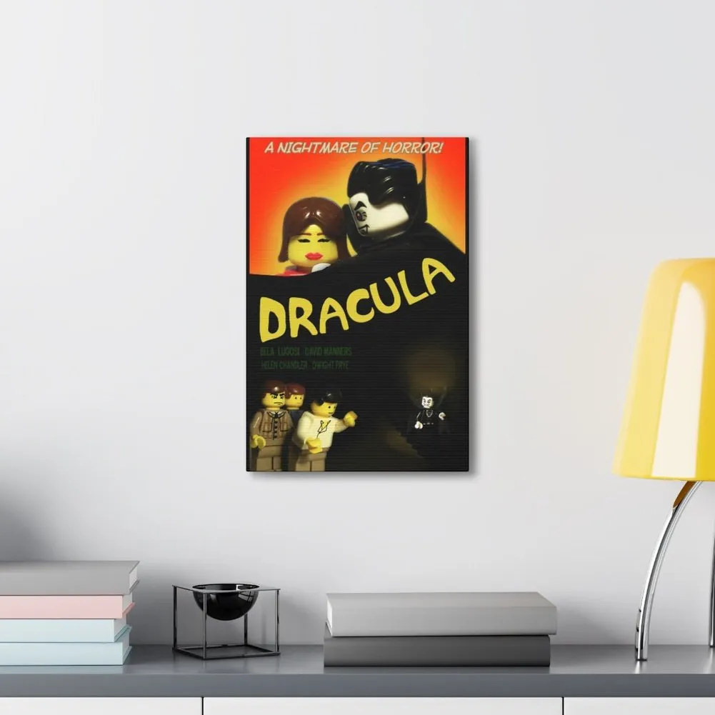 MOC  Compatible  Dracula  Movie Wall Art Canvas Art With Backing.