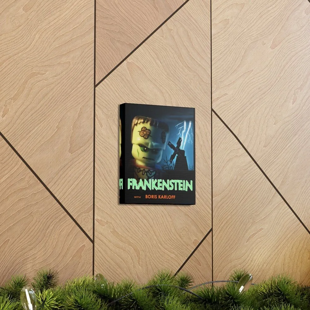 MOC  Compatible  Frankenstein  Movie Wall Art Canvas Art With Backing.