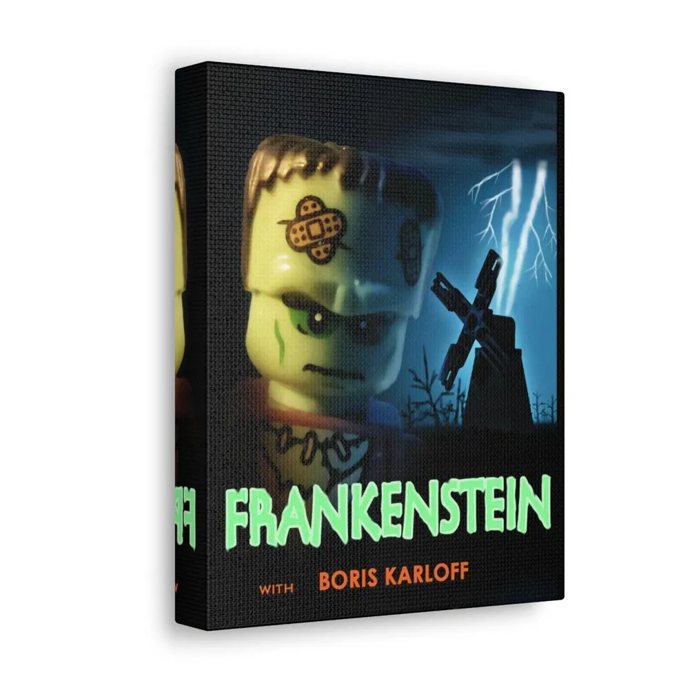 MOC  Compatible  Frankenstein  Movie Wall Art Canvas Art With Backing.