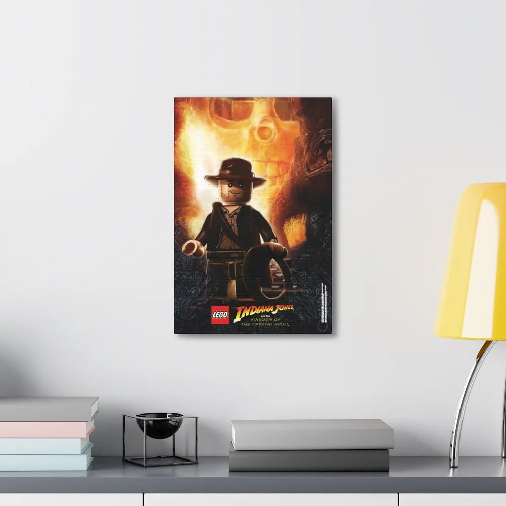 MOC  Compatible  Indiana Jones  Movie Wall Art Canvas Art With Backing.