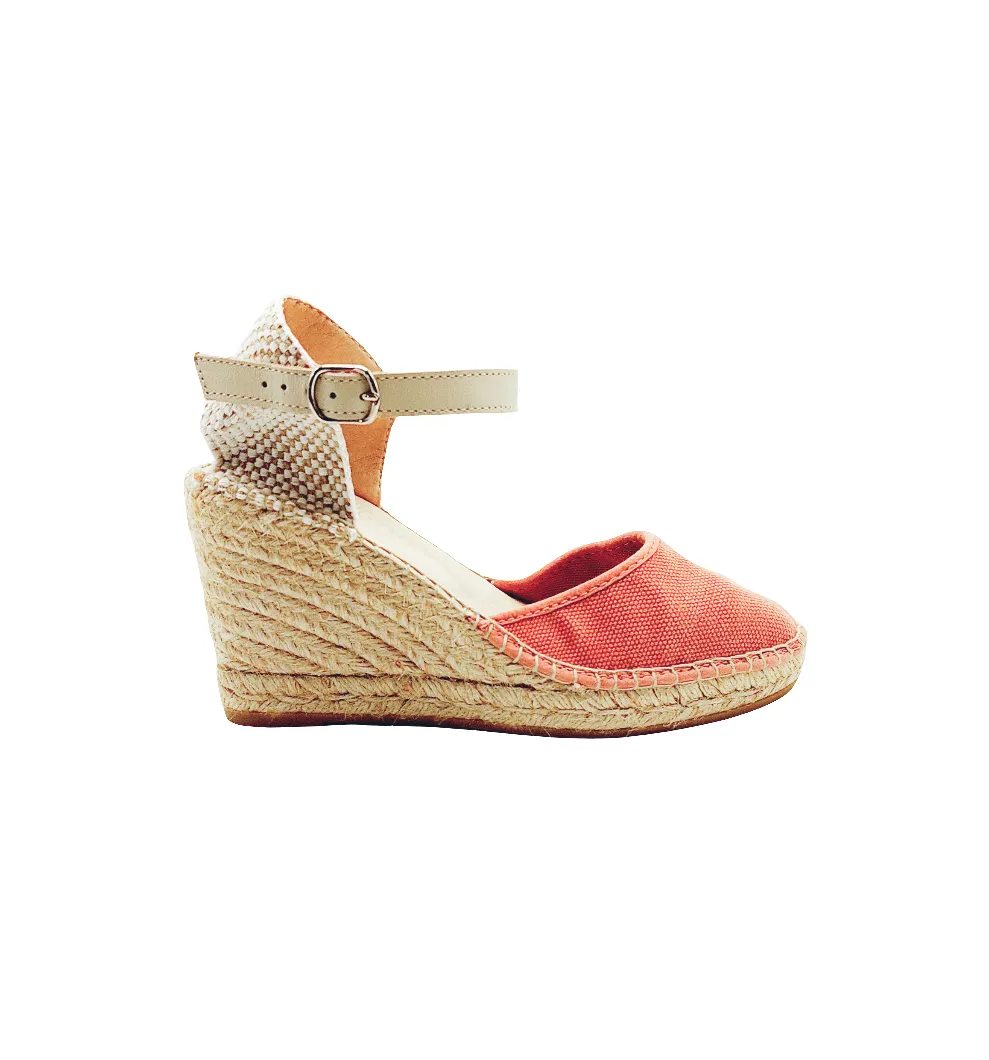 NATURAL WORLD 8130E WOMEN WEDGE PEACH