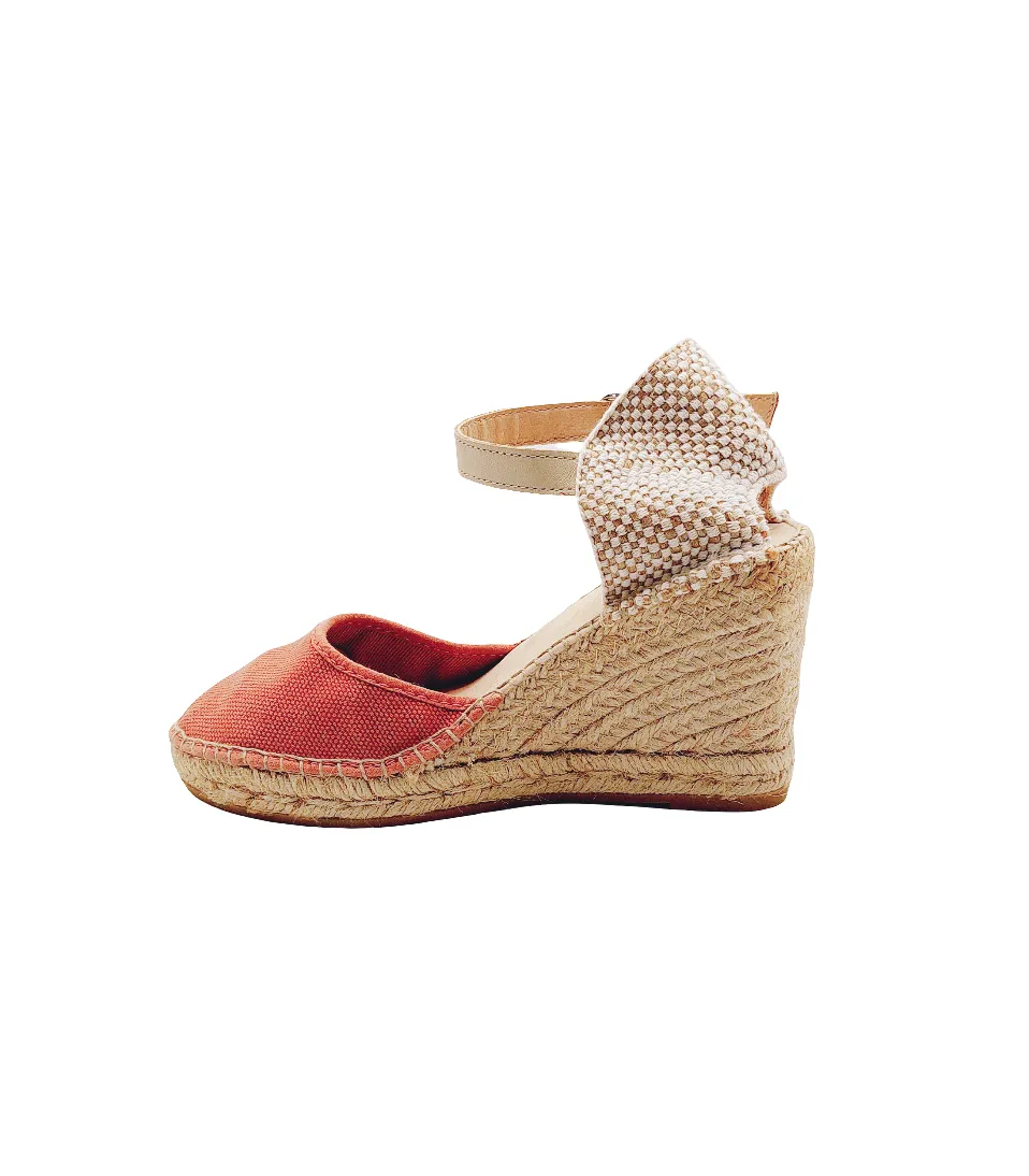 NATURAL WORLD 8130E WOMEN WEDGE PEACH