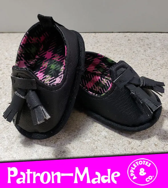 Preppy Loafers Sewing Pattern for 18" Dolls