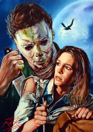 Rick Melton - Halloween - Art Print