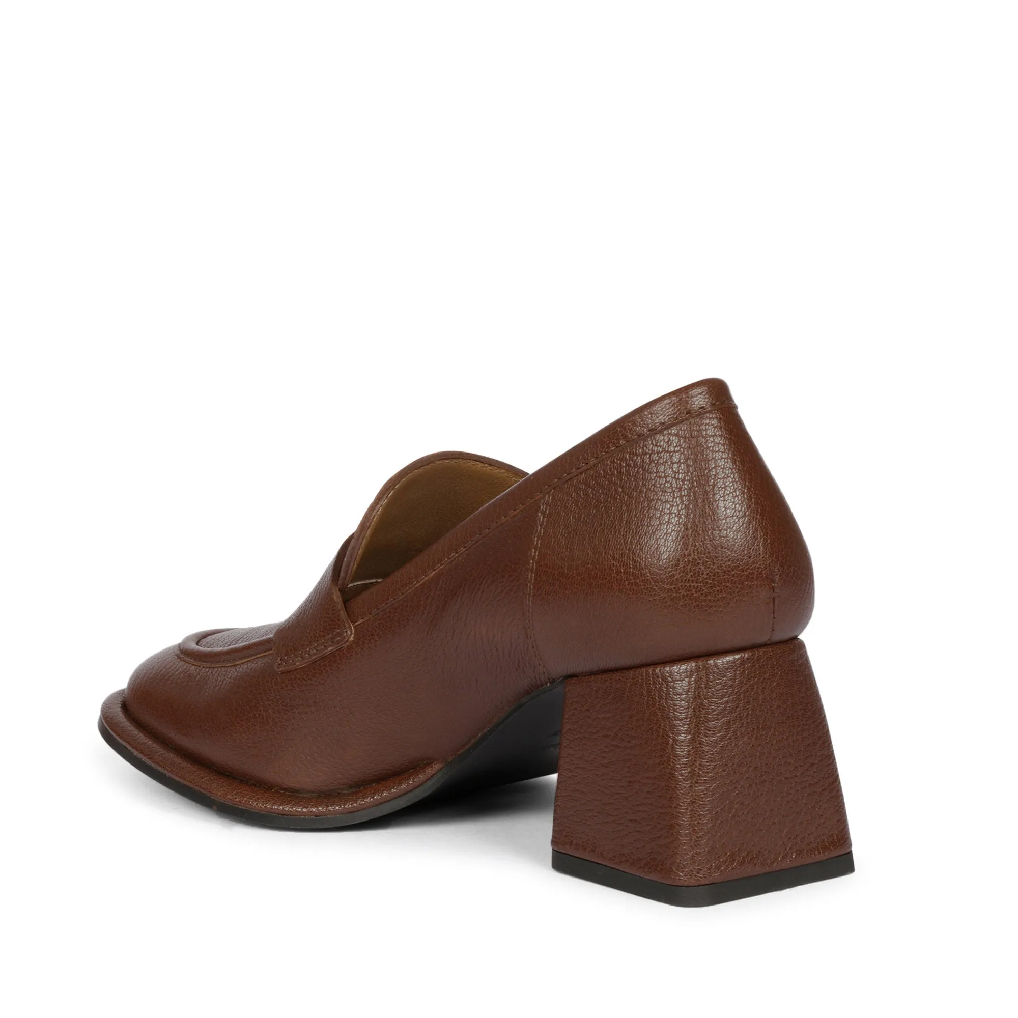 Saint Viviana Cuoio Leather Saddle Moccasins