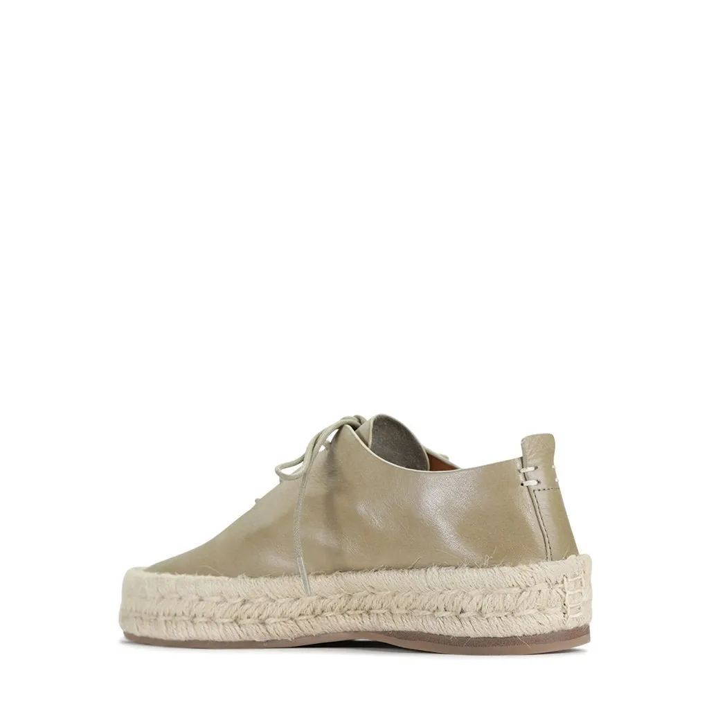 SEASPRAY ESPADRILLE SNEAKERS LEATHER