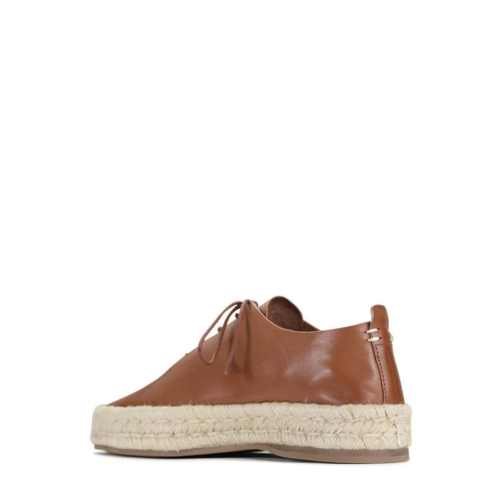 SEASPRAY ESPADRILLE SNEAKERS LEATHER