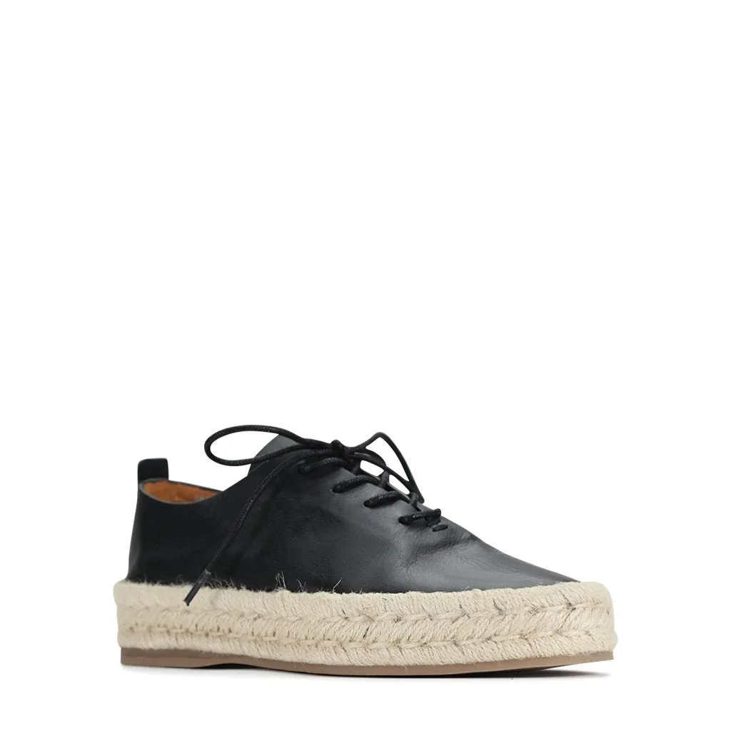 SEASPRAY ESPADRILLE SNEAKERS LEATHER