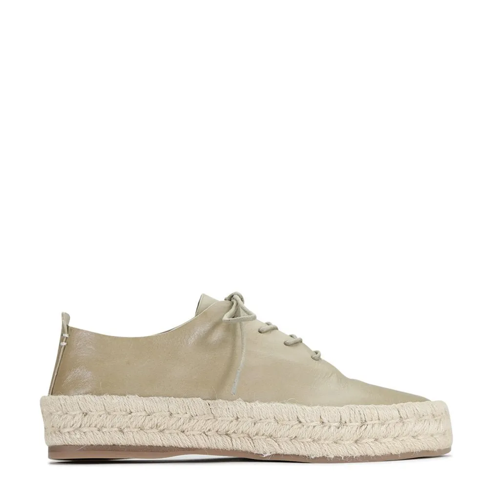 SEASPRAY ESPADRILLE SNEAKERS LEATHER