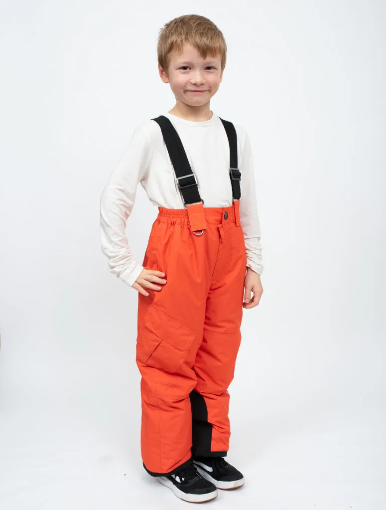 Snowrider Convertible Ski Overalls - Flame