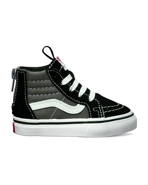 Toddler Sk8-Hi Zip Shoes - Black/2Tone