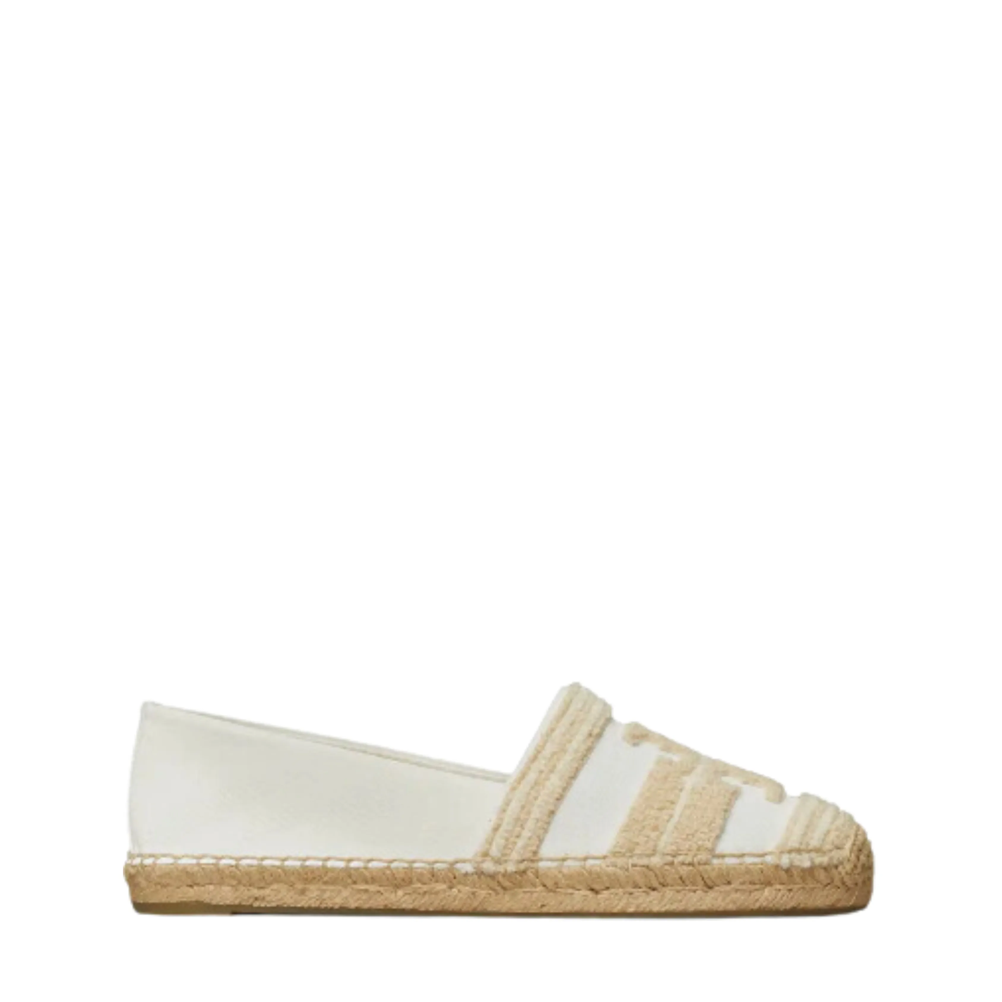 Tory Burch Double T Espadrille - Natural