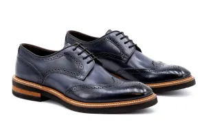 Tuscan Italian Calf Leather Wingtip - Graphite