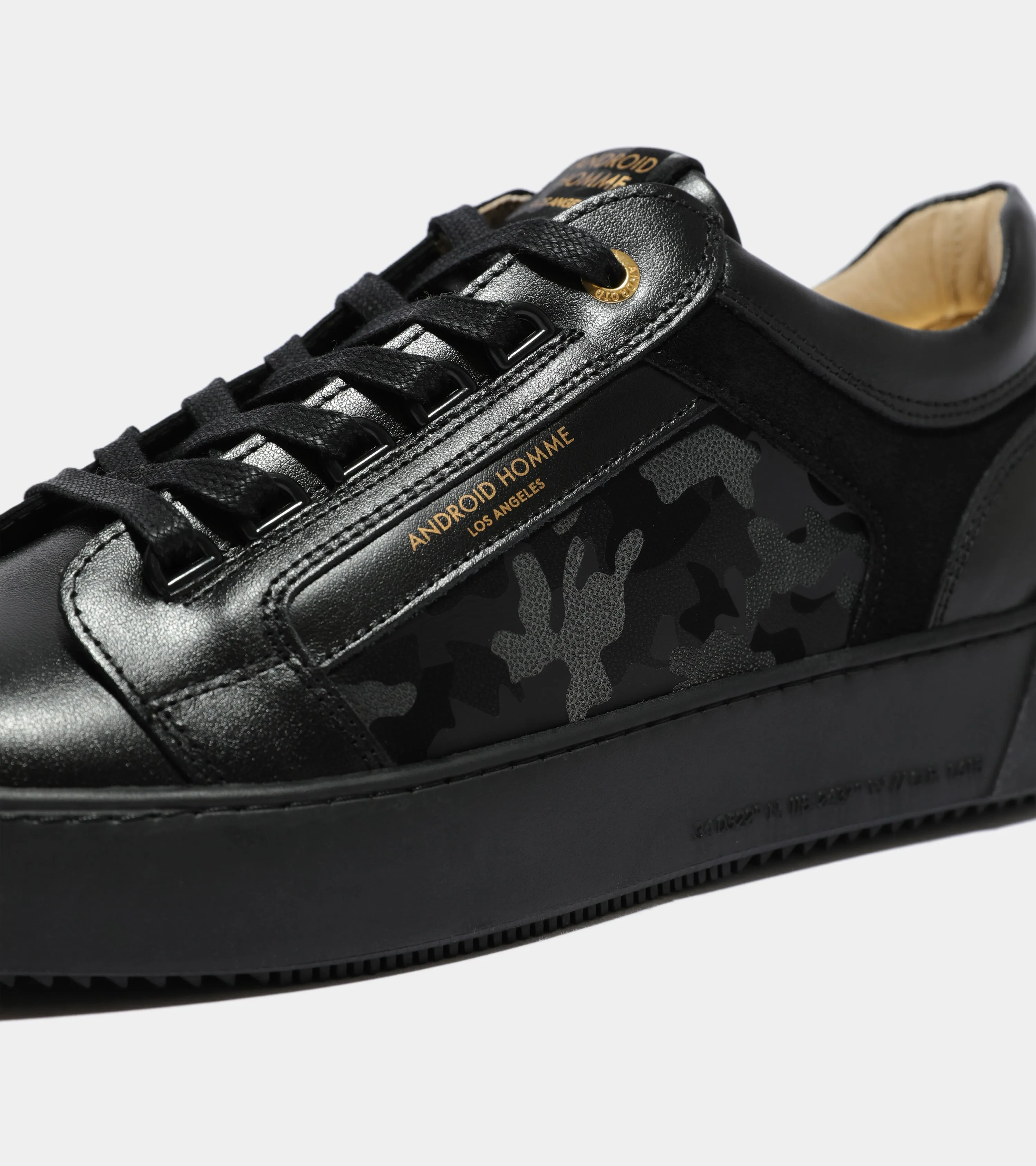 Venice | Black Leather Camo AHP231-18